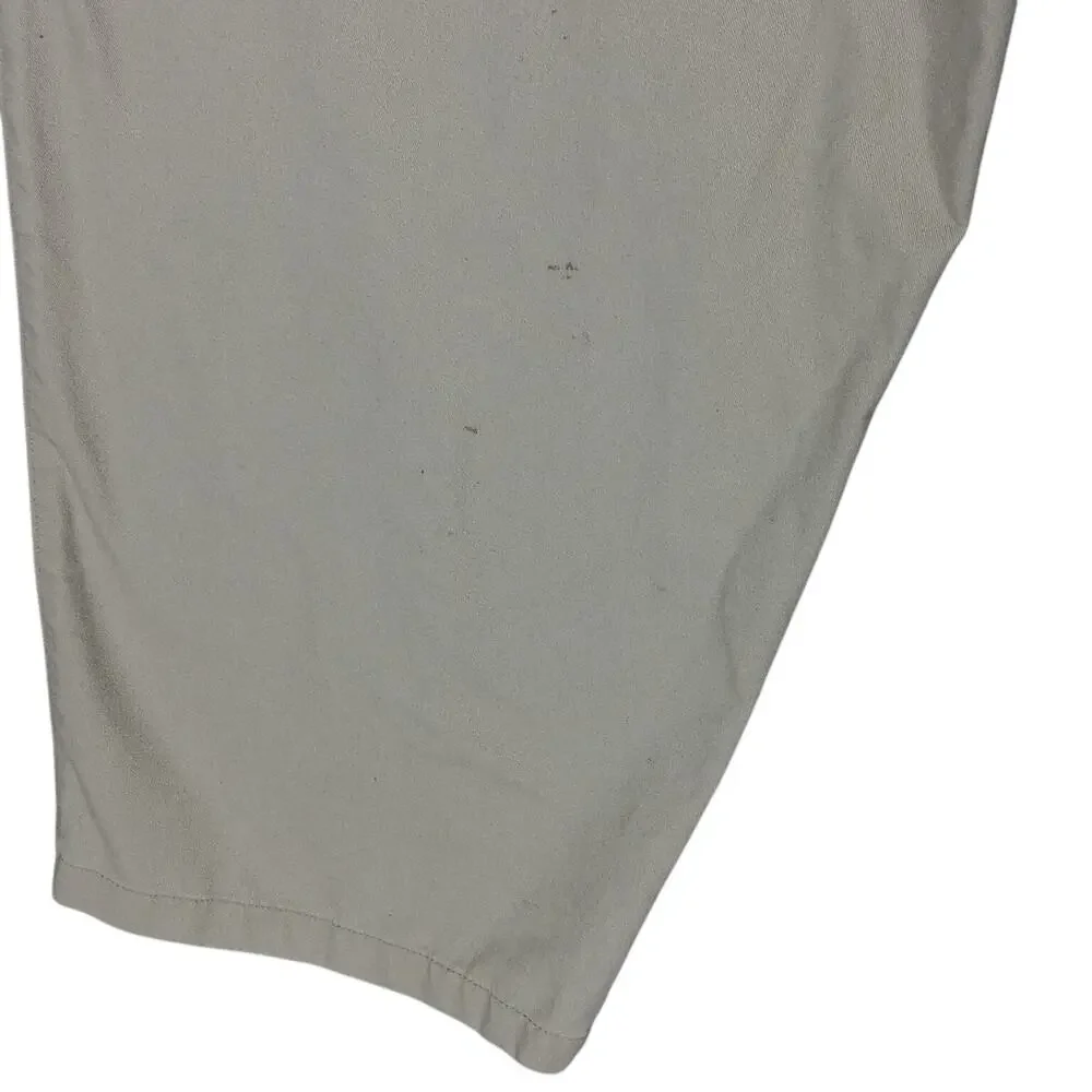 Bundle of 2 George Chino Pants Size 48 x 32 Beige Used For Work and Have Stains